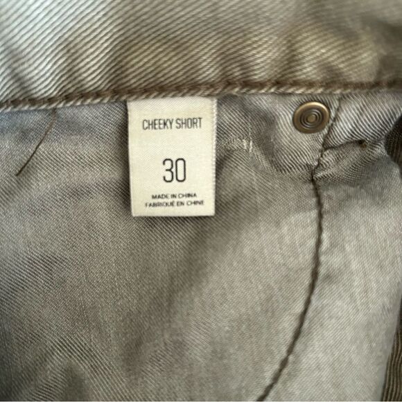 BDG | Cheeky Shorts in Military Green - Picture 8 of 8